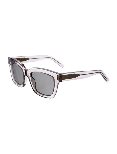 mens saint laurent sunglasses|saint laurent transparent glasses.